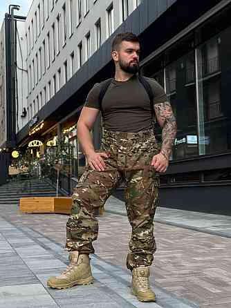 Чоловічий літній армійський костюм Гірка мультикам вітрозахисний костюм ріп стоп Львів