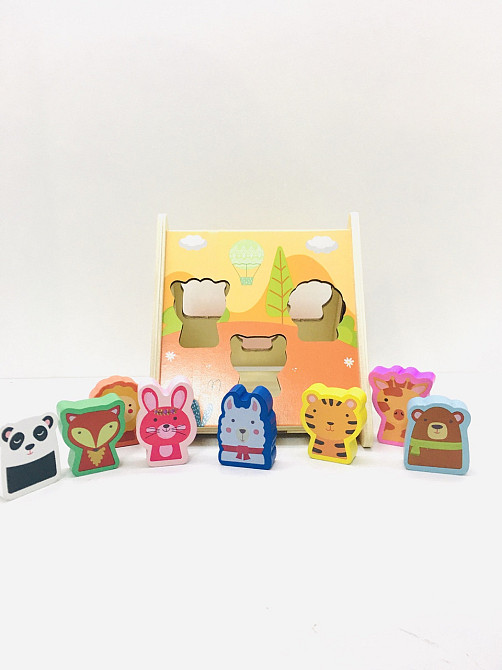 Куб логічний сортер вкладиш 8 елементів Вид 2 (C 61720) Чернігів - фото 3