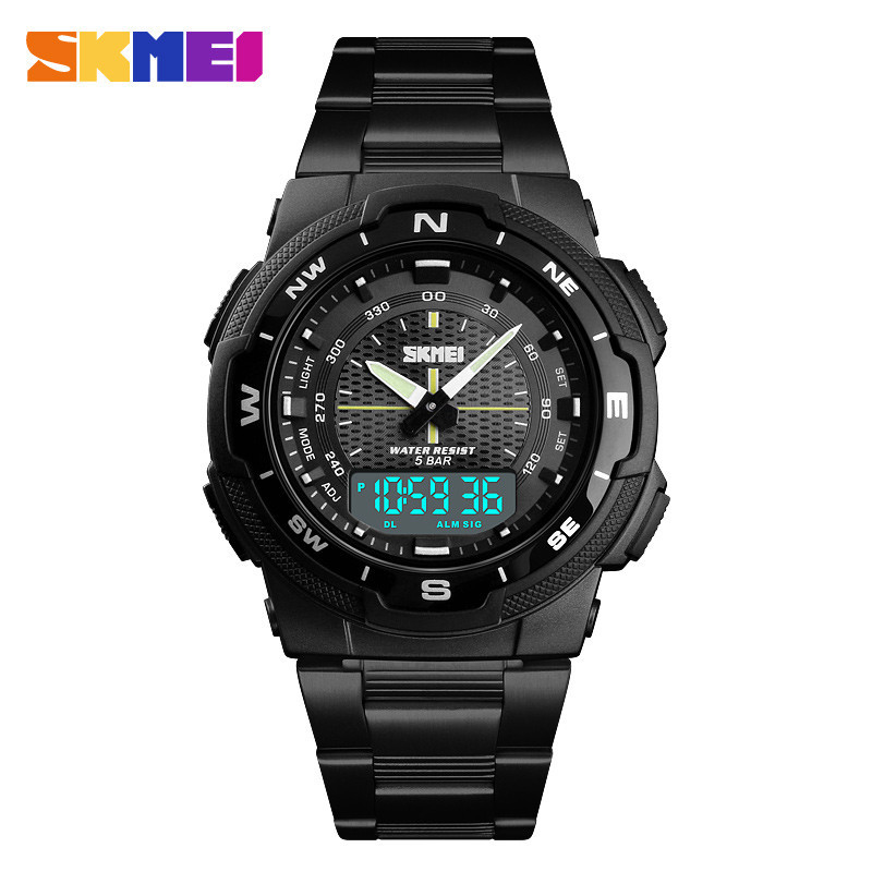 Skmei 1370BKWT Black-White SBR Киев - изображение 2