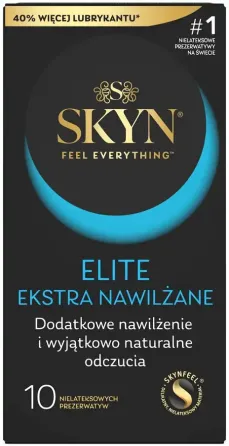 Презервативи SKYN Elite Extra Lubricated 10 шт Львів