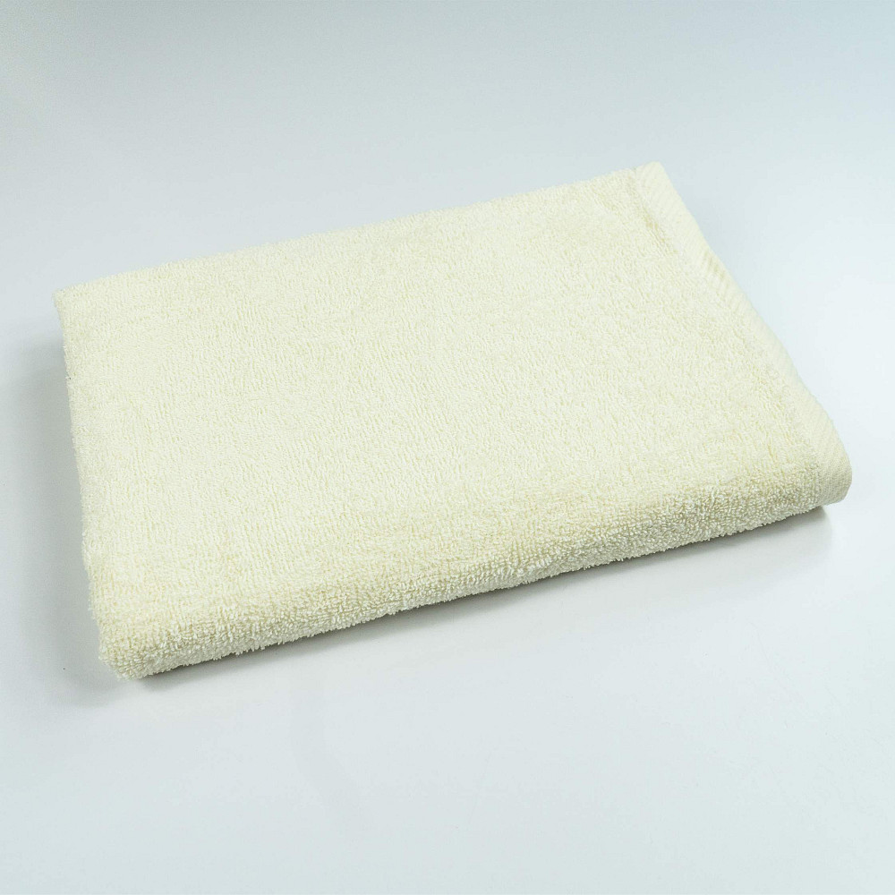 Набор махровых полотенец 2шт GM Textile 50х90см, 70х140см 400г/м2 (Молочный) Сумы - изображение 7