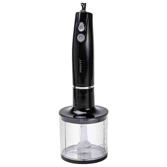 Блендер ручний занурювальний з насадками Sokany універсальний 4 в 1 смузі мейкер 800 Вт потужний SK-DD-1812 Київ