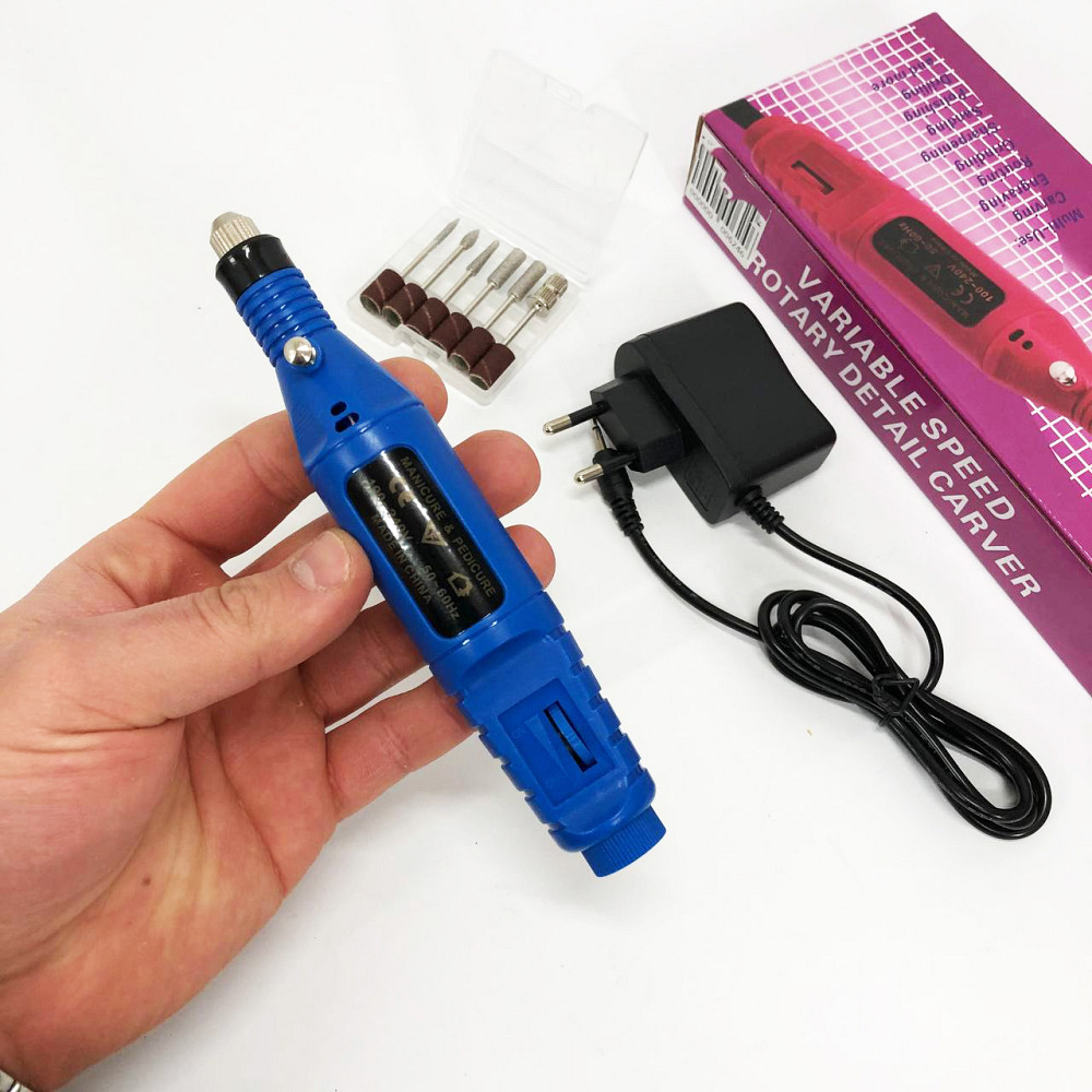 Портативный электрический фрезер для маникюра и педикюра, Портативный маникюрный аппарат AH-82 Львов - изображение 9