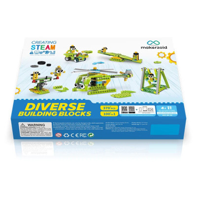 Конструктор Makerzoid Diverse Building Blocks (MKZ-BK-DB) Винница - изображение 3