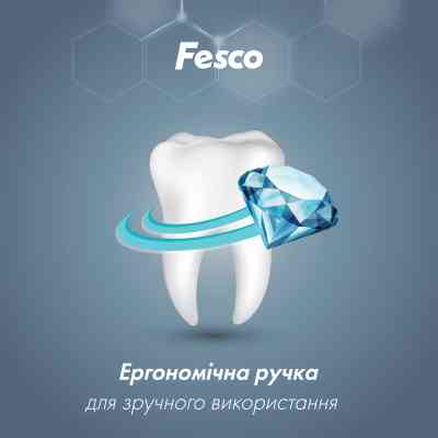 Зубная щетка Fesco Black & White Series Soft Белая с черной щетиной (4823098414131) Винница