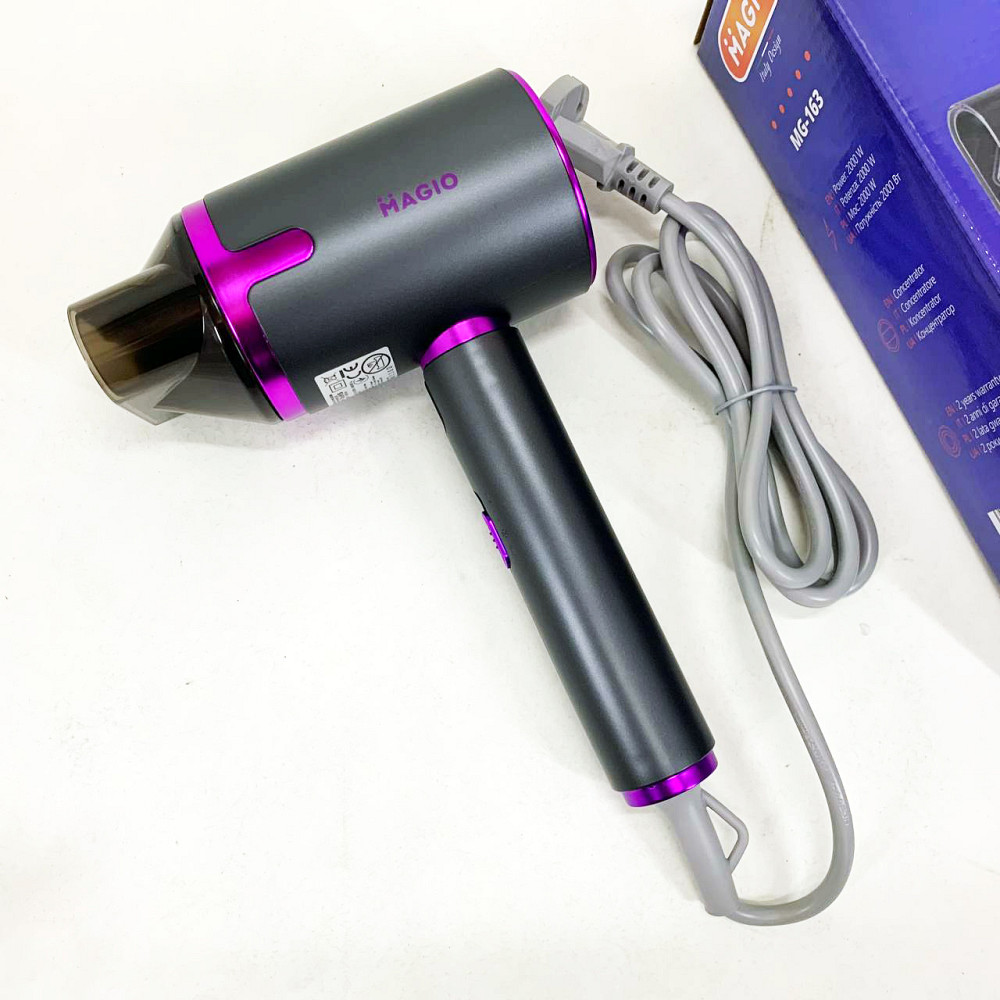 Функціональна щітка для сушіння Magio, Фен для укладання з холодним обдувом Фен дому та подорожей WD-15 Львів - фото 1