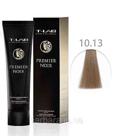 Крем-краска для волос T-LAB Professional Premier Noir Colouring Cream 10.13 Очень-очень светлый блондин бежевый Киев