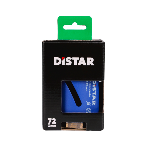 Професійне свердло алмазне Distar DDS-W 72x65xМ16 T-Concrete : БЕЗ ХВОСТОВИКА ∅ 72мм х 65мм (17984445080) Київ