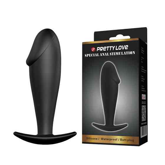 Анальна пробка - Pretty Love Special Anal Stimulation Penis Black Sex Aura Київ