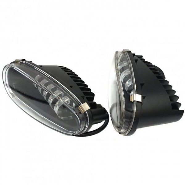Фара дополнительного света ПТФ Lanos (left/right) - металлический к вольтаж 12-24V Автотюнинг освещения Харьков - изображение 2
