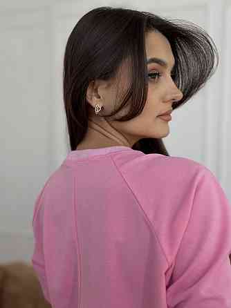 Свитшот женский однотонный Розовый 46/48 Харьков