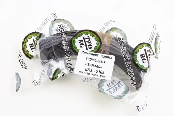 Накладка задней торм. колодки 2108 RG (4 шт.) Винница