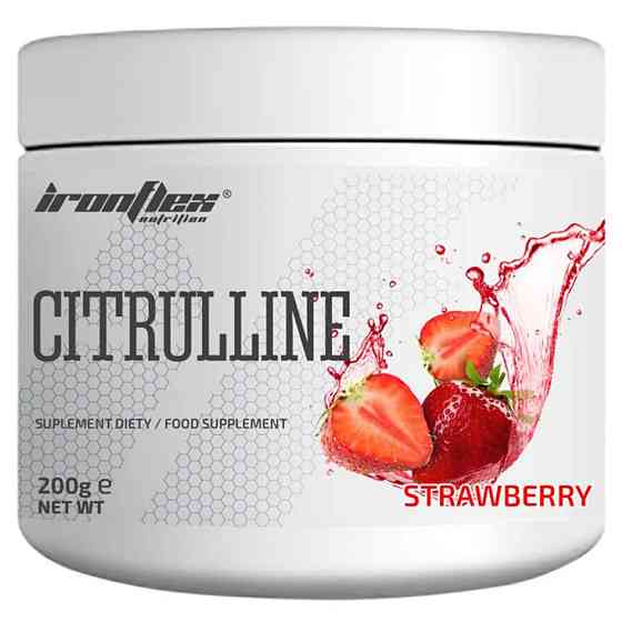 Цитрулин IronFlex Citrulline 200 g (Strawberry) Луцк