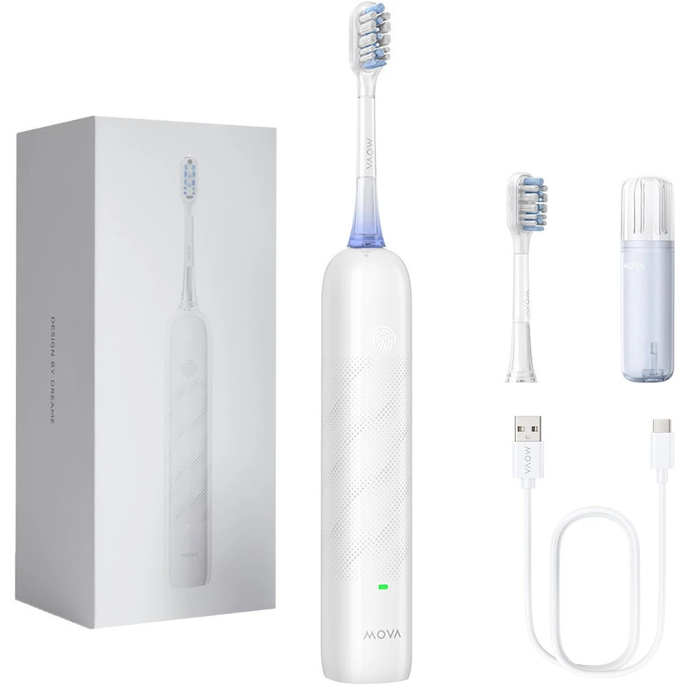 Зубна електрощітка Mova Fresh White (ATB13A-WH) ( white ) Харків - фото 14