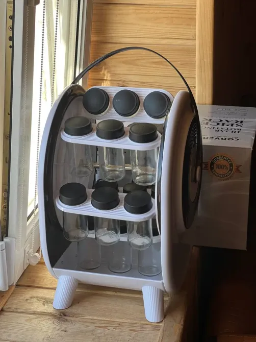 Контейнер для специй / Набор приправных банок 18 шт БЕЛАЯ AND 1-62 Коломия - фото 7