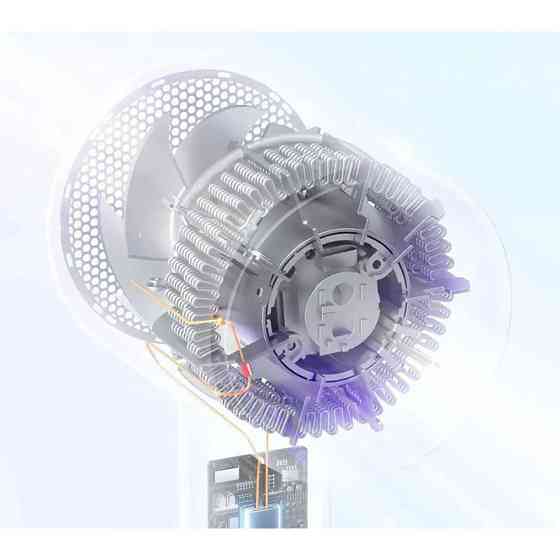 Фен Xiaomi Mijia з іонами H301, фіолетовий + перехідник Київ