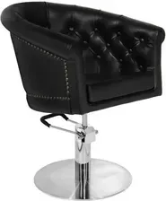 Перукарське Крісло Gabbiano Fotel fryzjerski Londyn czarny Киев
