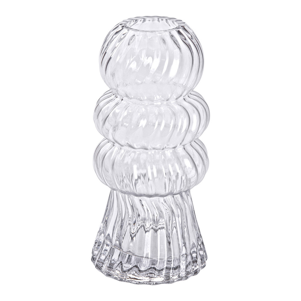 Yiwu Скляна ваза 24,5 см HP-1727 Коломия - фото 1