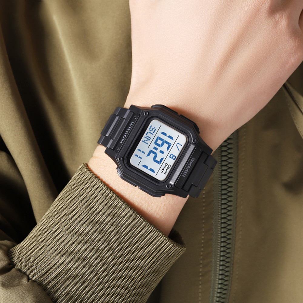 Skmei 2264BKWT Black-White SBR Київ - фото 4