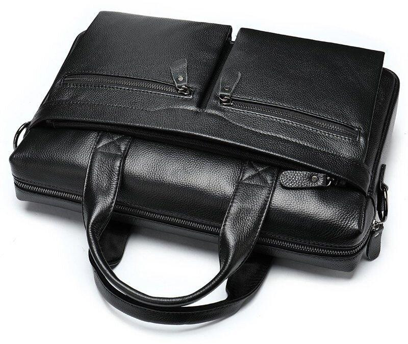 Сумка чоловіча Vintage 14579 Чорна Київ - фото 2