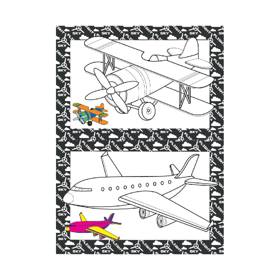 Книжка раскраска 