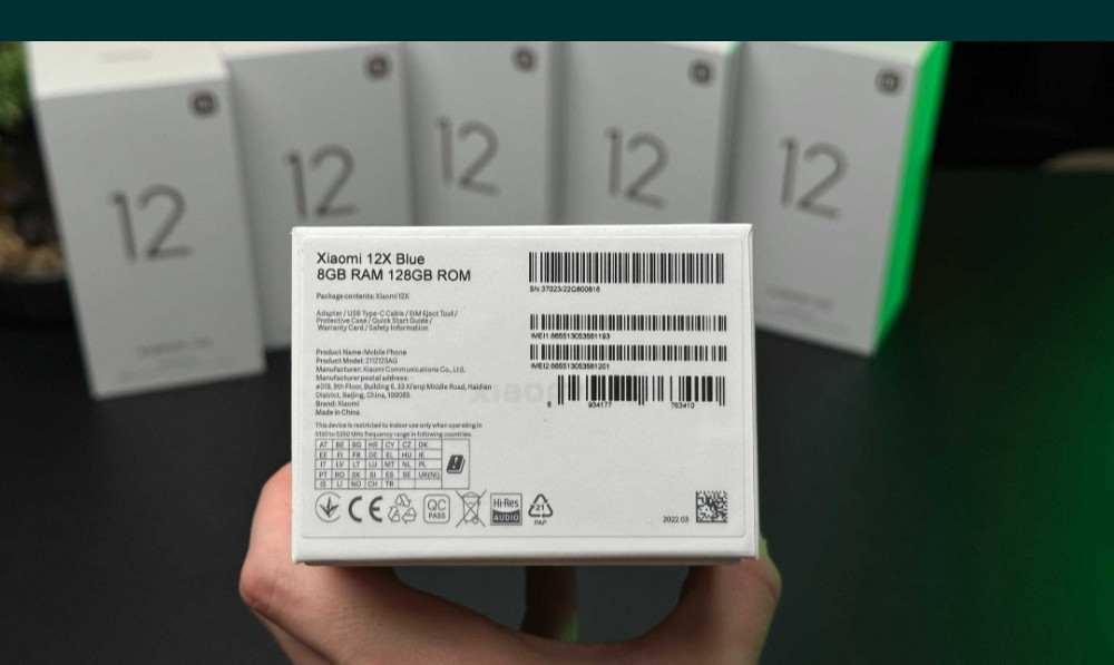 NEW Смартфон Xiaomi 12X 8/128Gb Blue /Gray/Purple (EU) Киев - изображение 3
