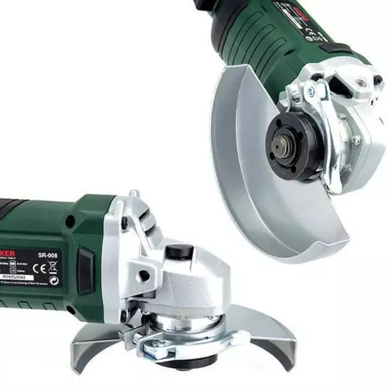 SR-016 Акумуляторний набір інструментів: кутова шліфмашина 125мм + дриль-шуруповерт 20,4В, 2 батареї та кейс Одеса - фото 9