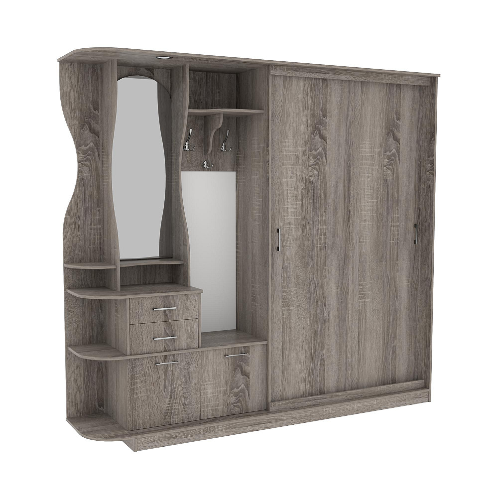 Передпокій Люкс-купе LUX, Дуб Сонома Трюфель, 2500/500/2100 Львів - фото 1