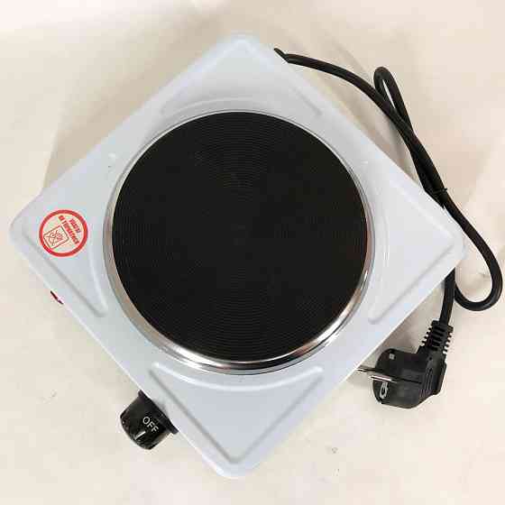 Переносна електрична плита Sea Breeze SB-060 белая, Дискова плита для дому Портативна електро FU-33 Івано-Франківськ