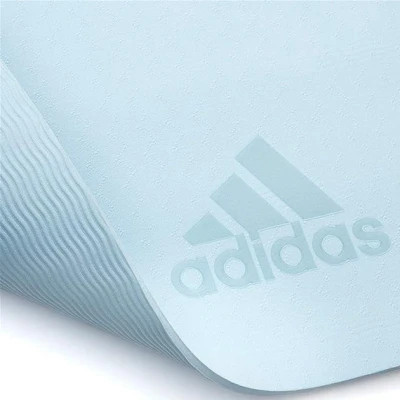 Коврик для йоги Adidas Premium Yoga Mat Уні 176 х 61 х 0,5 см Світло-блакитний (ADYG-10300BL) Винница - изображение 3