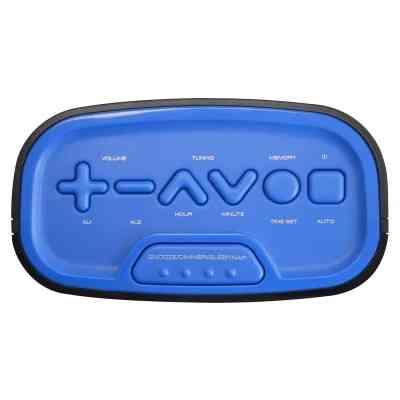 Настільний годинник Technoline WT465 з радіо Black/Blue (WT465 blaue) (DAS302337) Вінниця