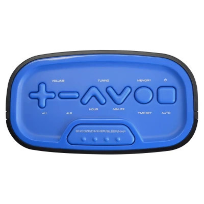 Настільний годинник Technoline WT465 з радіо Black/Blue (WT465 blaue) (DAS302337) Вінниця - фото 4