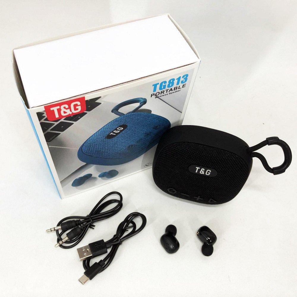 Bluetooth стерео колонка з радіо TG813, Універсальна колонка для дому та вулиці акумуляторна XI-38 Львів - фото 2