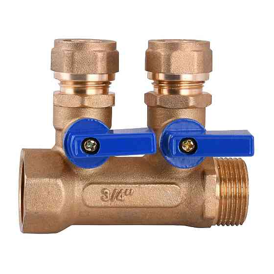 Колектор CRISTAL 3/4х16| 2-й з перекриванням (NM-1018) Київ