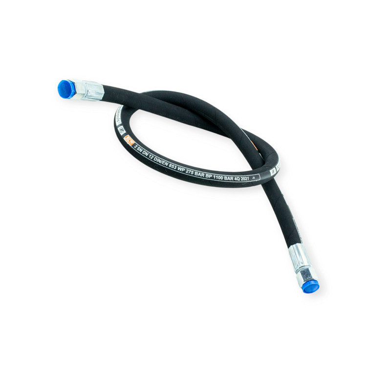 Рукав давления (РВД) S24 L=1,8 2sn DN12 (Евро) высокого Мукачево - изображение 1