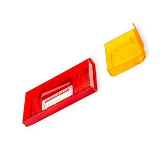 Стекло ЗАЗ 1102 Таврия (старый образец) левого (комплект) фонаря Мукачево