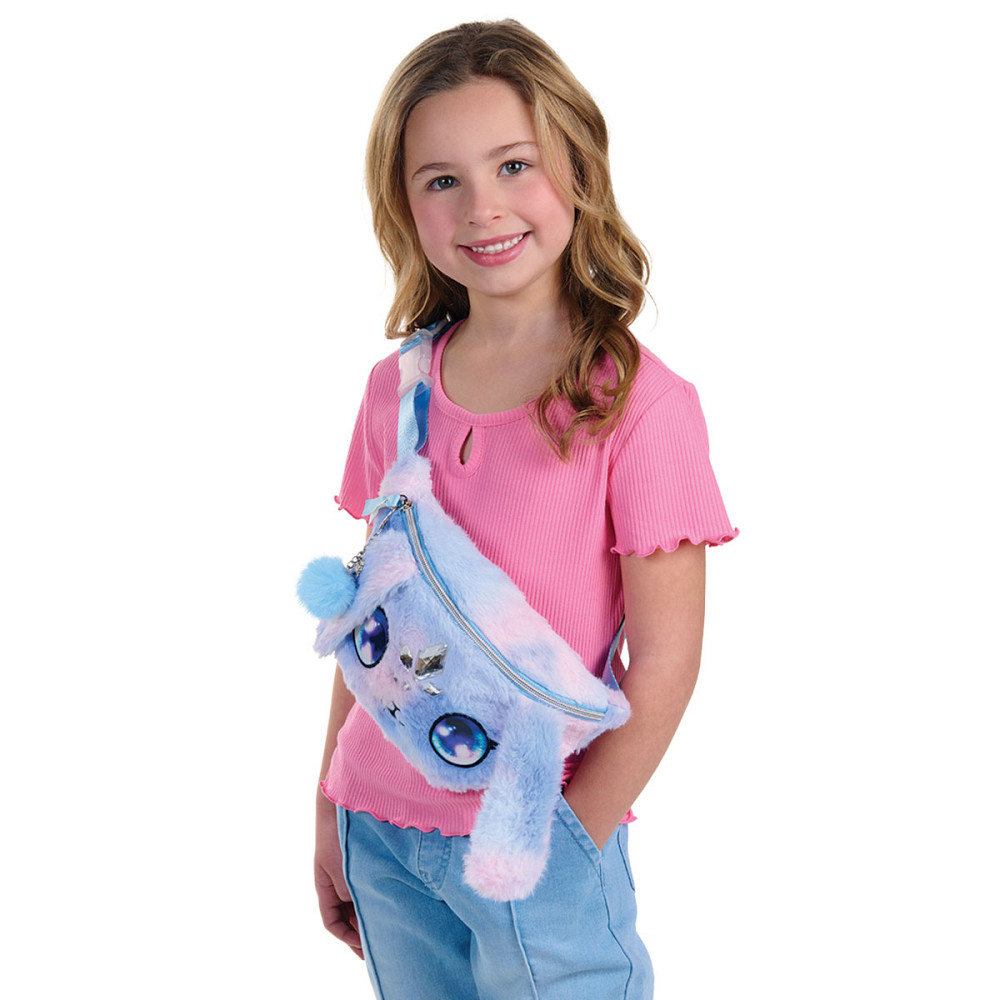 Пухнаста поясна сумка Nebulous Stars - Агата Дніпро - фото 4