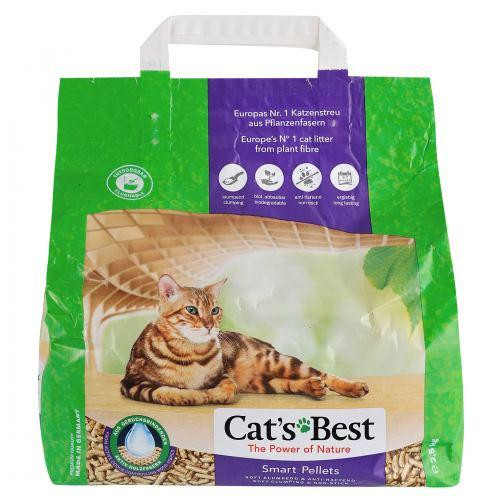 Наполнитель Cat’s Best Smart Pellets для кошачьего туалета, древесный, 5л/2.5кг Винница - изображение 3