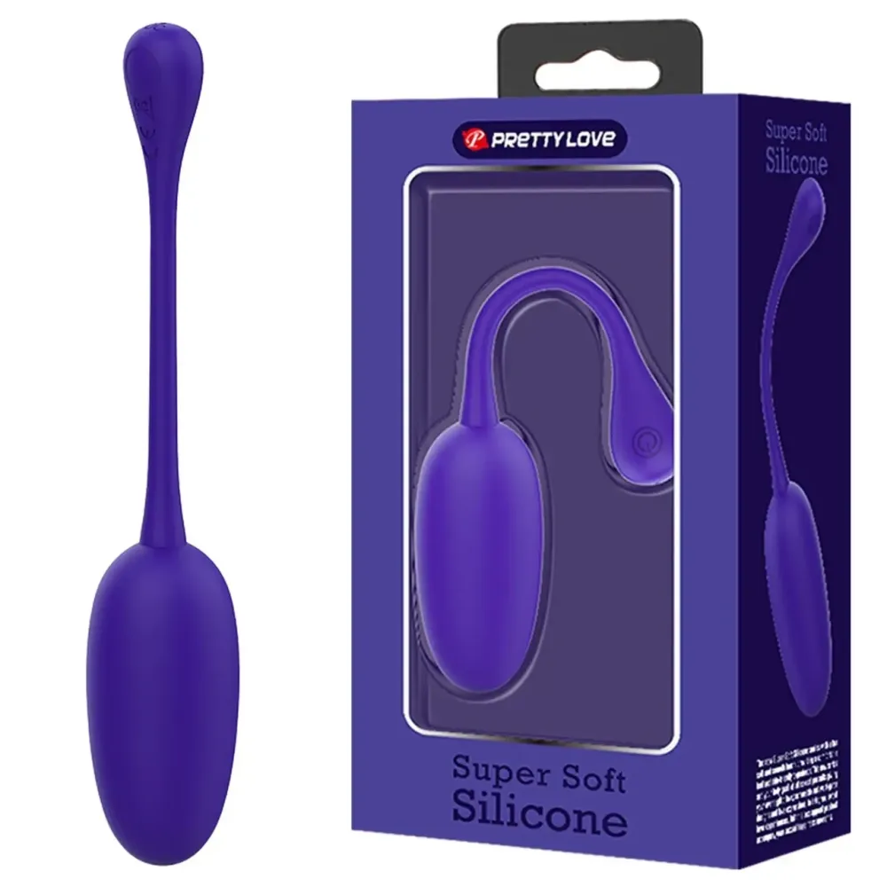 Перезаряжаемое виброяйцо Pretty Love - Knucker Purple, BI-014786-3 Sex Aura Киев - изображение 1