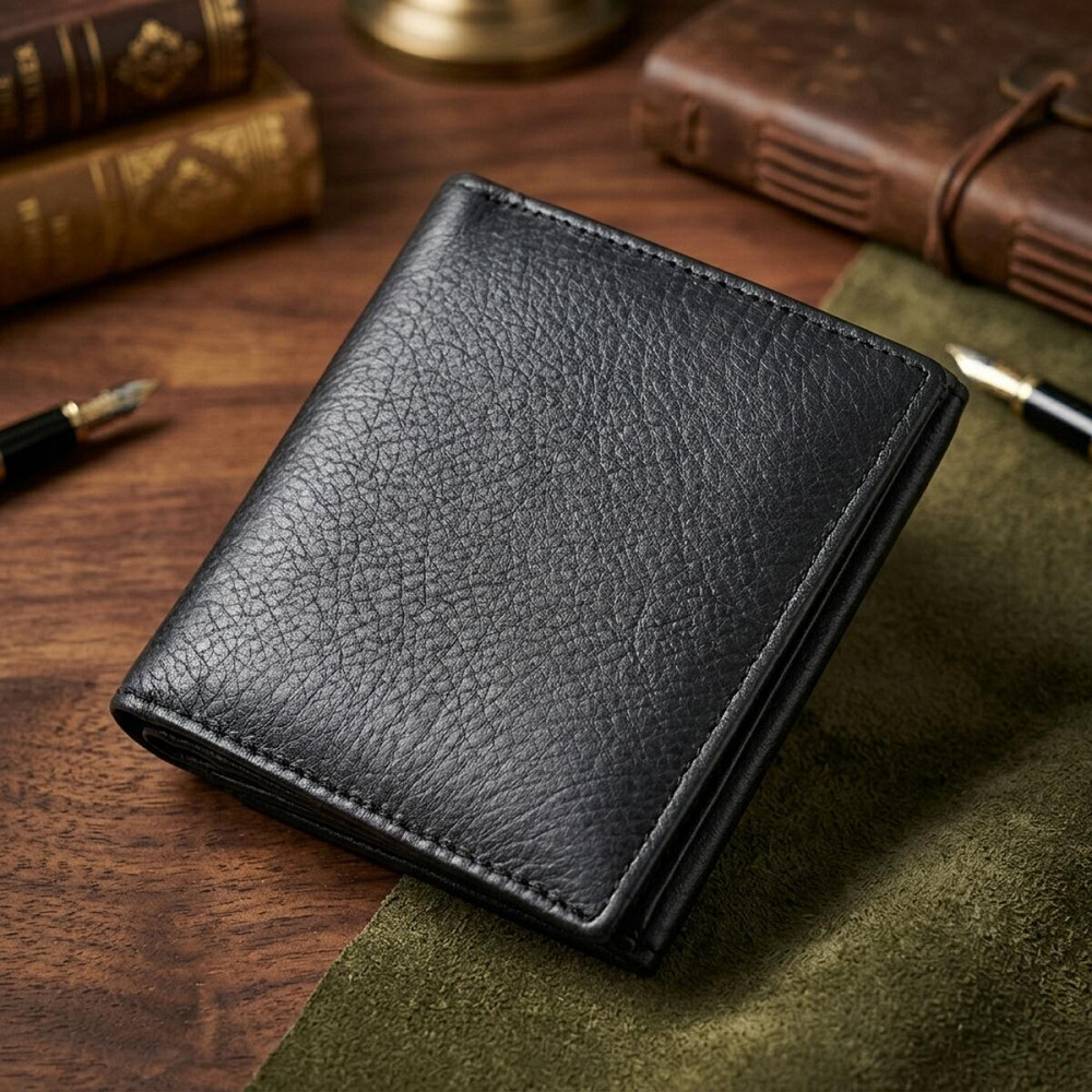 Красивый кошелек для женщин из натуральной кожи ST Leather 22709 Черный Киев - изображение 13