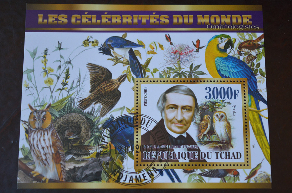 Чад. История. Личности. Блок. 2010 год (Б-4) Полтава - изображение 1