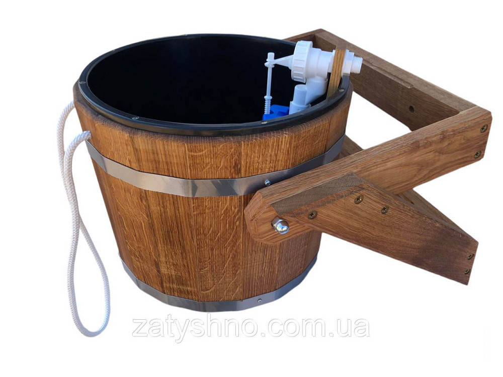 Ведро-водопад дубовое 20 литров Киев - изображение 4