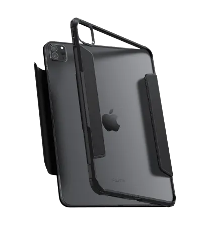 Фирменный защитный чехол-книжка Spigen Ultra Hybrid Pro для Apple iPad Pro 12.9 Black Днепр