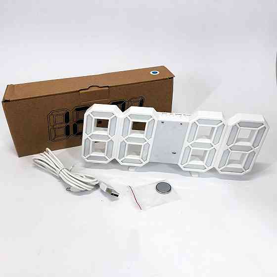 Розумний настільний годинник LY-1089, Настільний годинник з дзеркальним дисплеєм, PF-823 Годинник настільний Київ