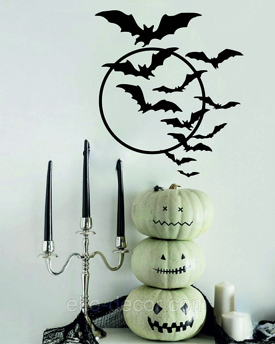 Декоративне настінне Панно «Летючі миші», Декор на стіну Київ - фото 8