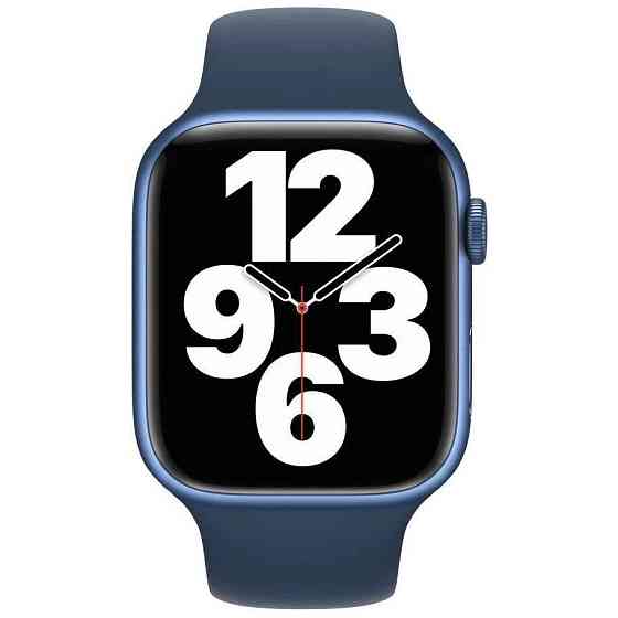 Ремінець Apple Sport Band для Apple Watch 45mm Abyss Blue (MKUW3) ( Синій ) Харьков
