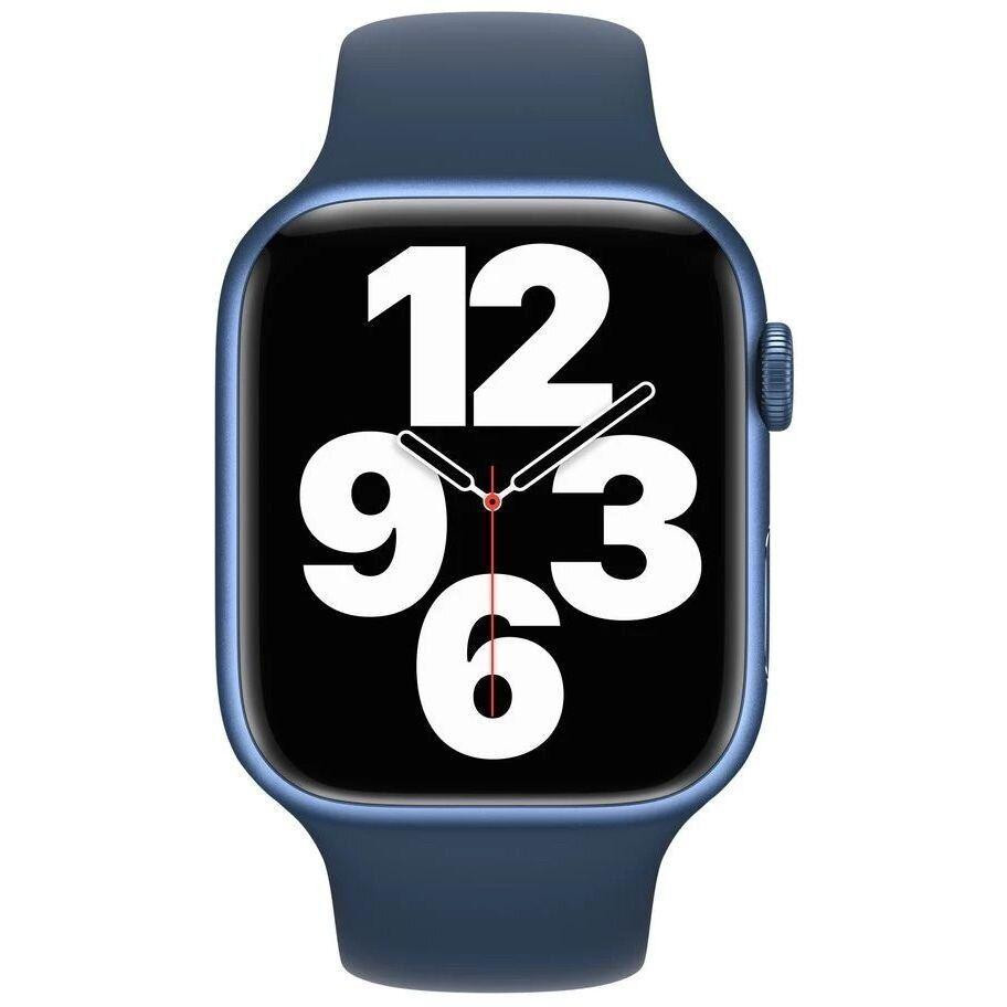 Ремінець Apple Sport Band для Apple Watch 45mm Abyss Blue (MKUW3) ( Синій ) Харьков - изображение 3