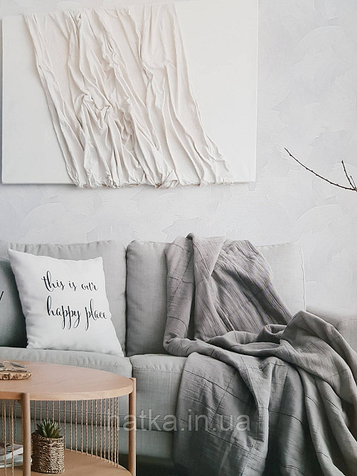 Шпалери метрові вінілові на флізеліні Sintra Structure однотонні мазки пісочні сріблясті 521113 Київ - фото 1