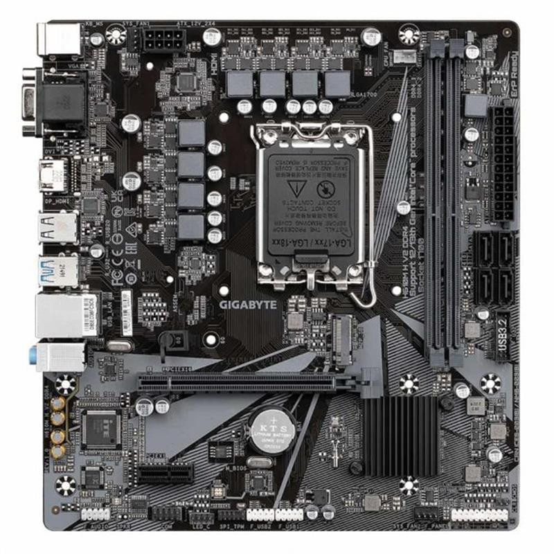 Материнська плата Gigabyte H610M H V2 DDR4 Socket 1700 ( 12425 ) Харьков - изображение 3