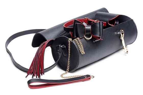 Набір БДСМ з дорожньою сумкою Master Series: Bow — Luxury BDSM Set With Travel Bag, 11 предметів Sex Aura Київ